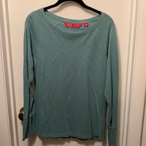 EMS Green Large Long Sleeve Tee